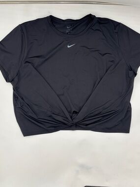 Nike Classic Twist Top in Black